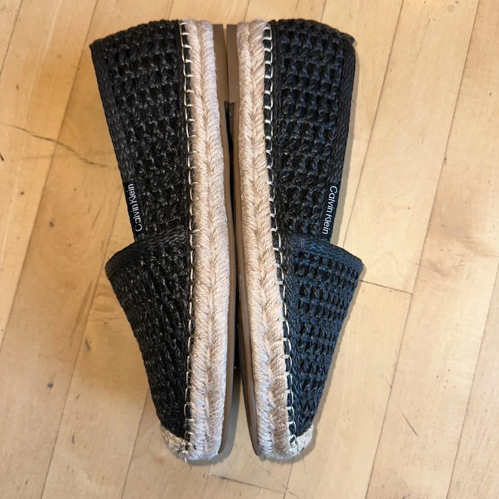 Calvin Klein Presley woven espadrille, 10, PG1468 - Picture 4 of 5